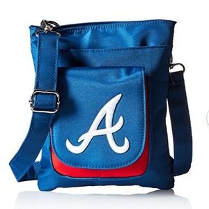 Pro-FAN-ity Atlanta Braves Traveler Crossbody-new